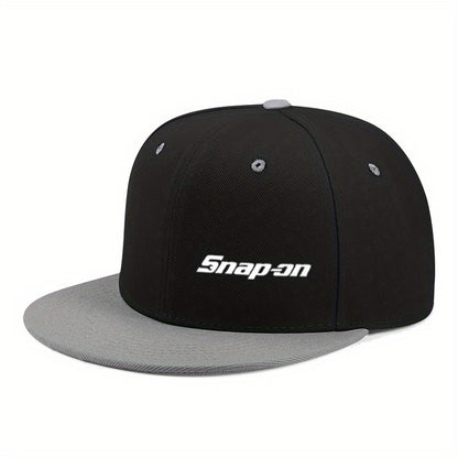 Adjustable Flat Bill Baseball Cap