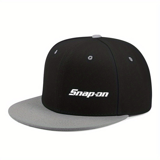 Adjustable Flat Bill Baseball Cap