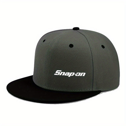 Adjustable Flat Bill Baseball Cap