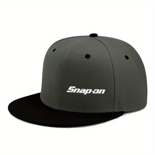Adjustable Flat Bill Baseball Cap