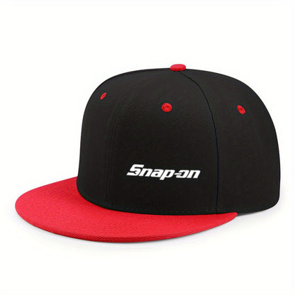 Adjustable Flat Bill Baseball Cap