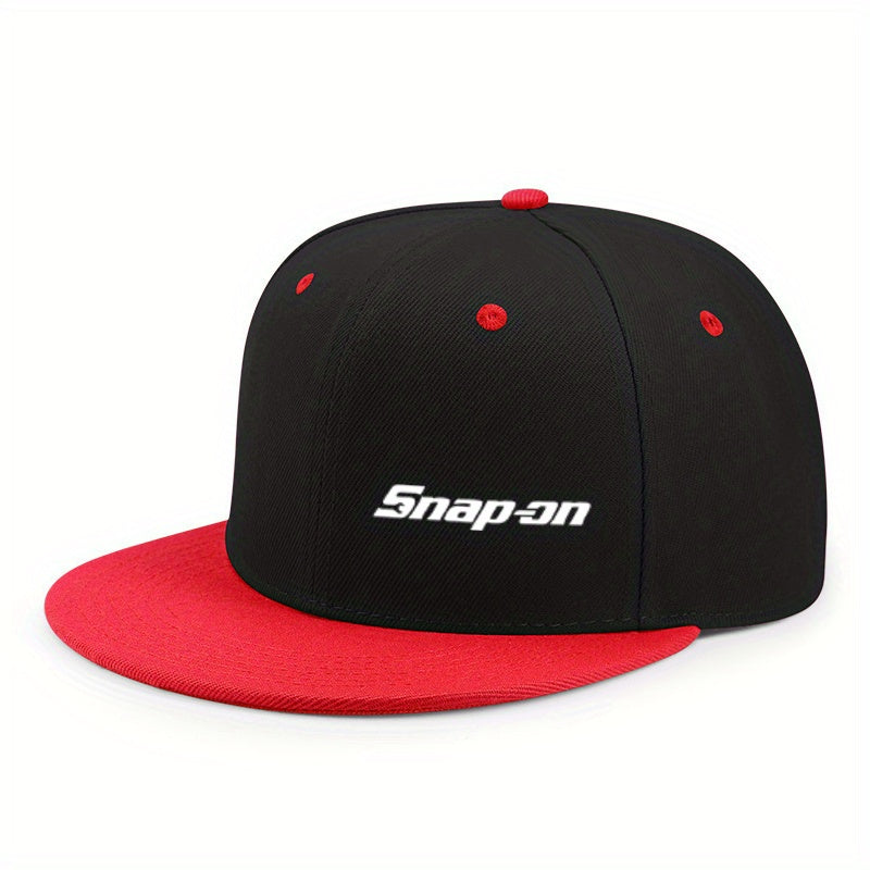 Adjustable Flat Bill Baseball Cap