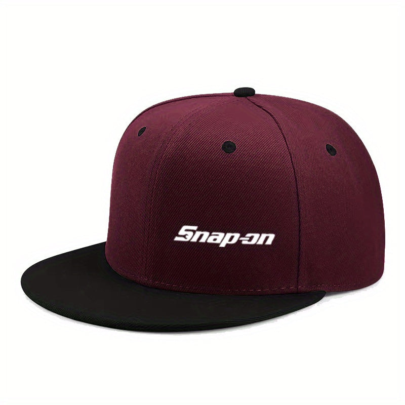 Adjustable Flat Bill Baseball Cap