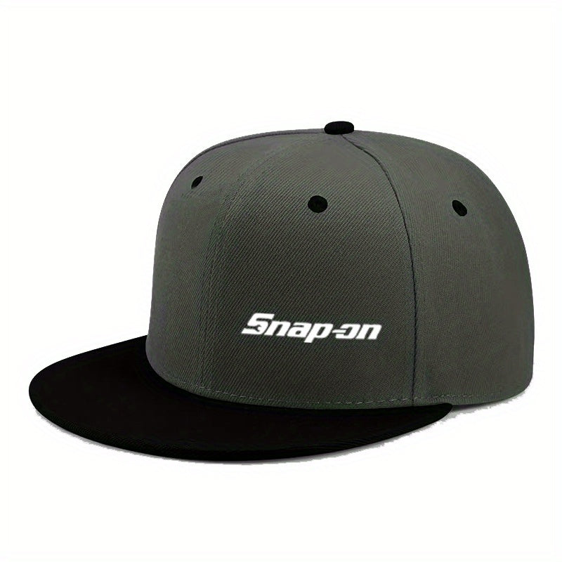 Adjustable Flat Bill Baseball Cap