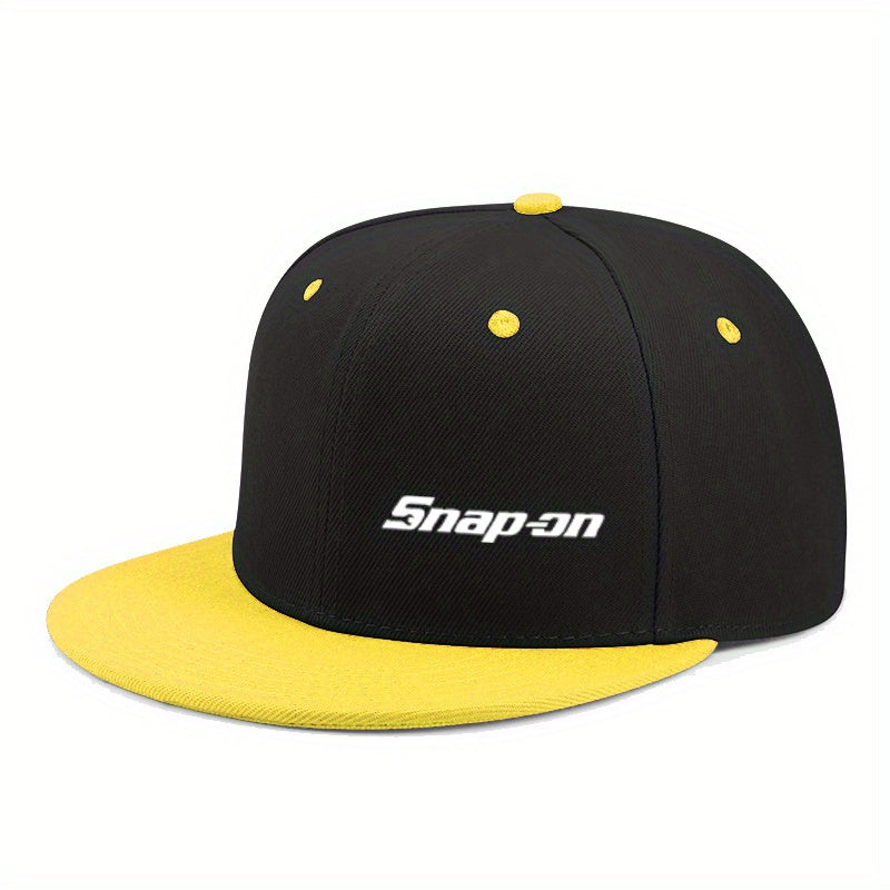 Adjustable Flat Bill Baseball Cap