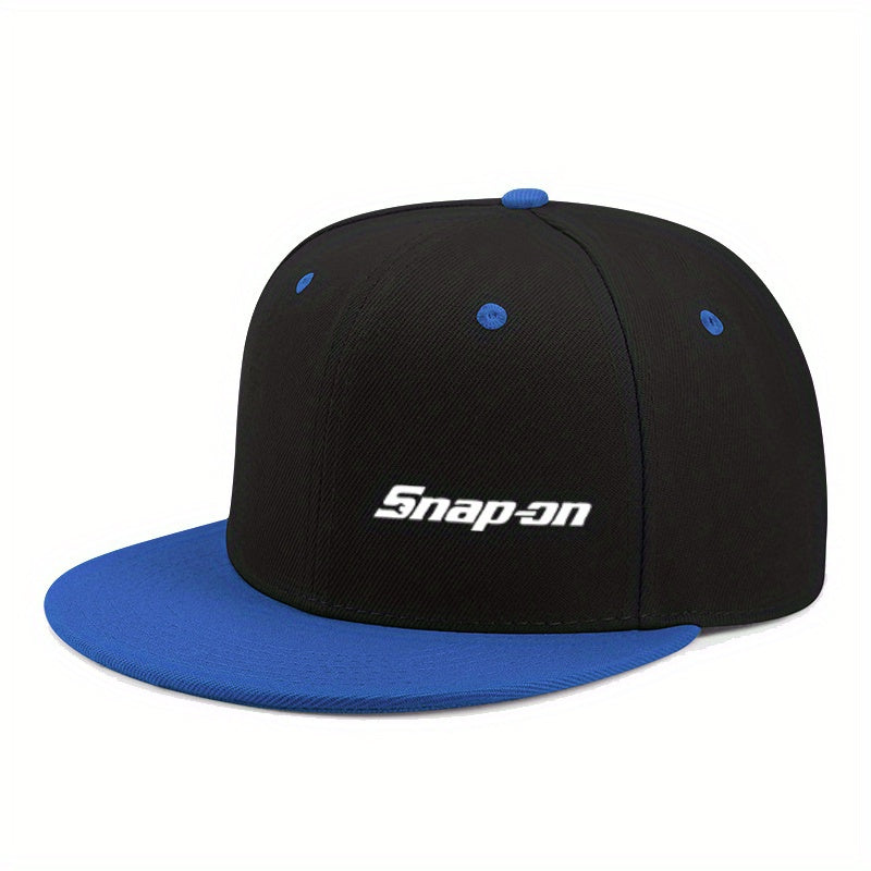 Adjustable Flat Bill Baseball Cap