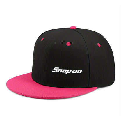 Adjustable Flat Bill Baseball Cap