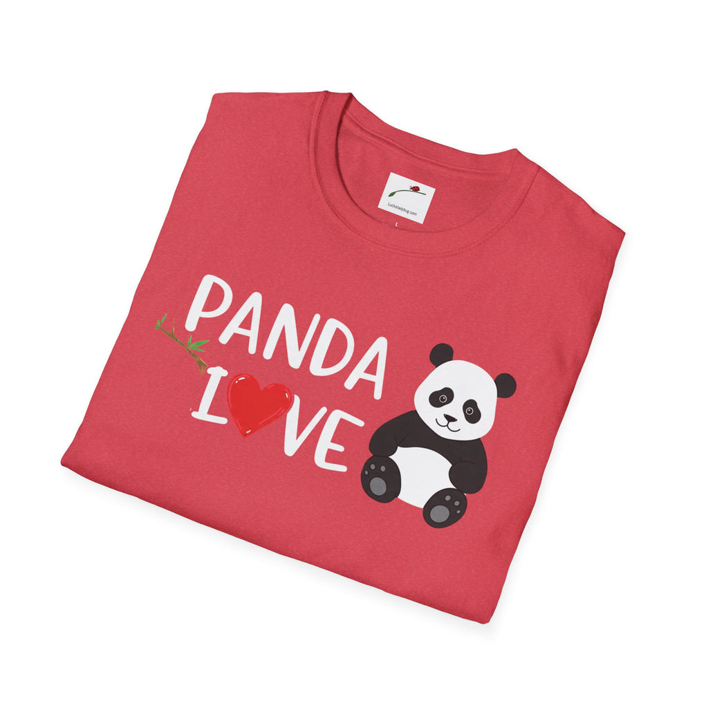 Softstyle Panda Love Shirt Cute & Comfy Tee