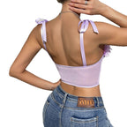 Floral Strapless Top for Trendy Style