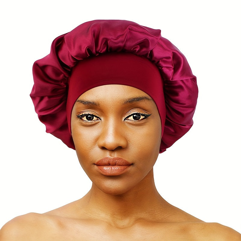 Satin Bonnet Set For Women 4 Colors