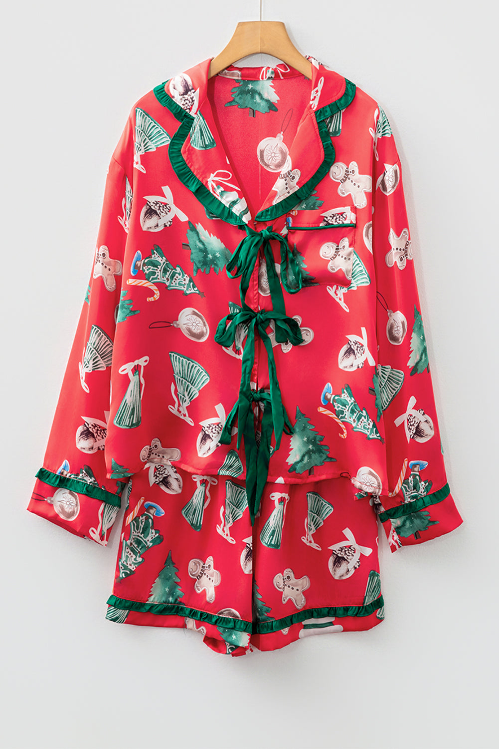 Womens Christmas Pajama Set For Comfort
