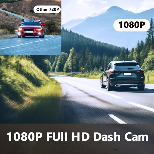 Hd 1080p Dash Cam Front And Inside