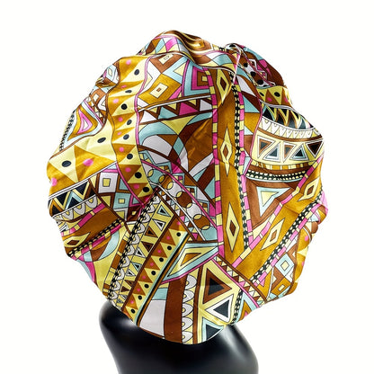 Double Layer Satin Bonnet For Women