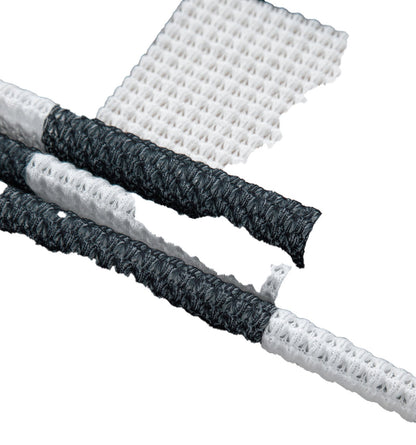 Black Checkered Waffle Knit Cardigan