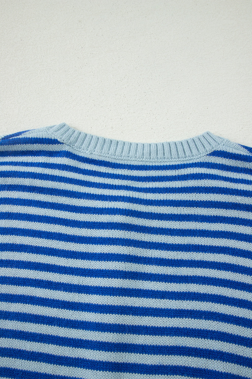Cable Knit Cardigan Men in Striped Design