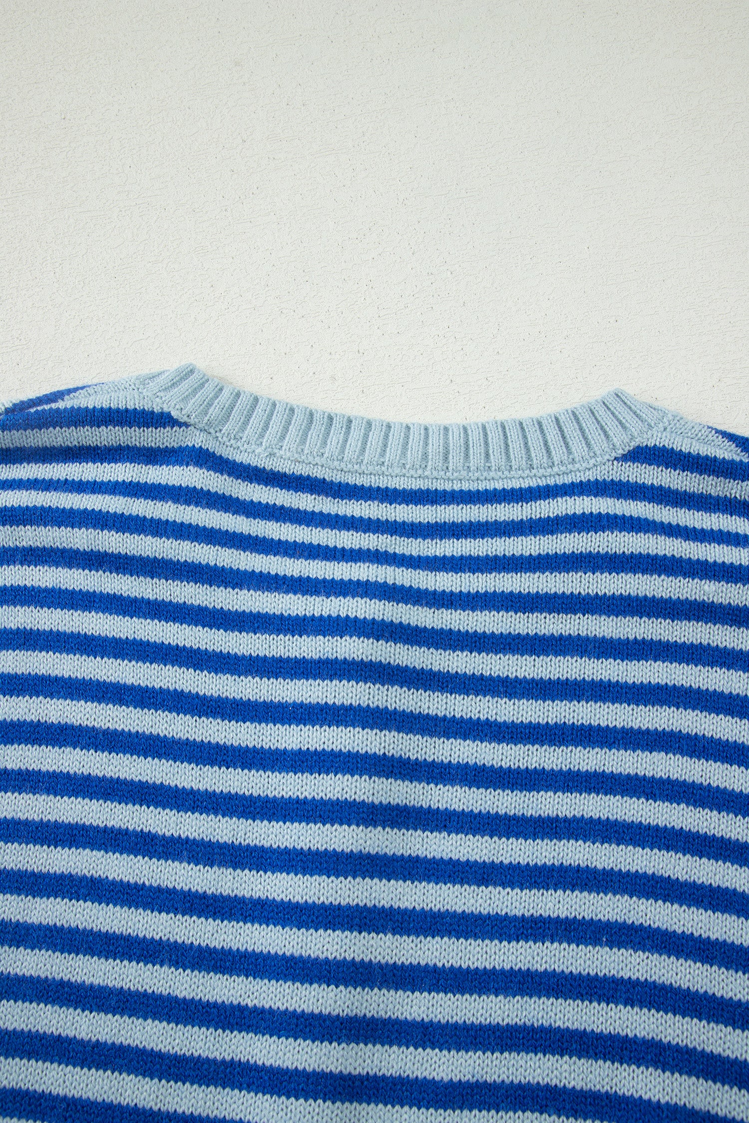 Cable Knit Cardigan Men in Striped Design
