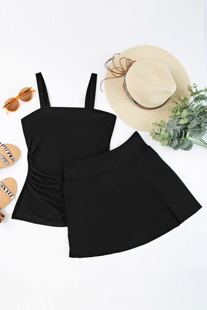 Black Tankini Set For Women Stylish & Comfortable