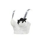 Corset Boned Sequin Top for Stylish Wear