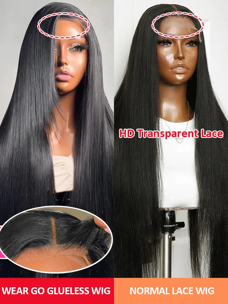 250 density HD lace frontal wig in straight style, showcasing natural shine and versatile wear options