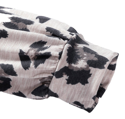 Leopard Print Lounge Set For Cozy Comfort