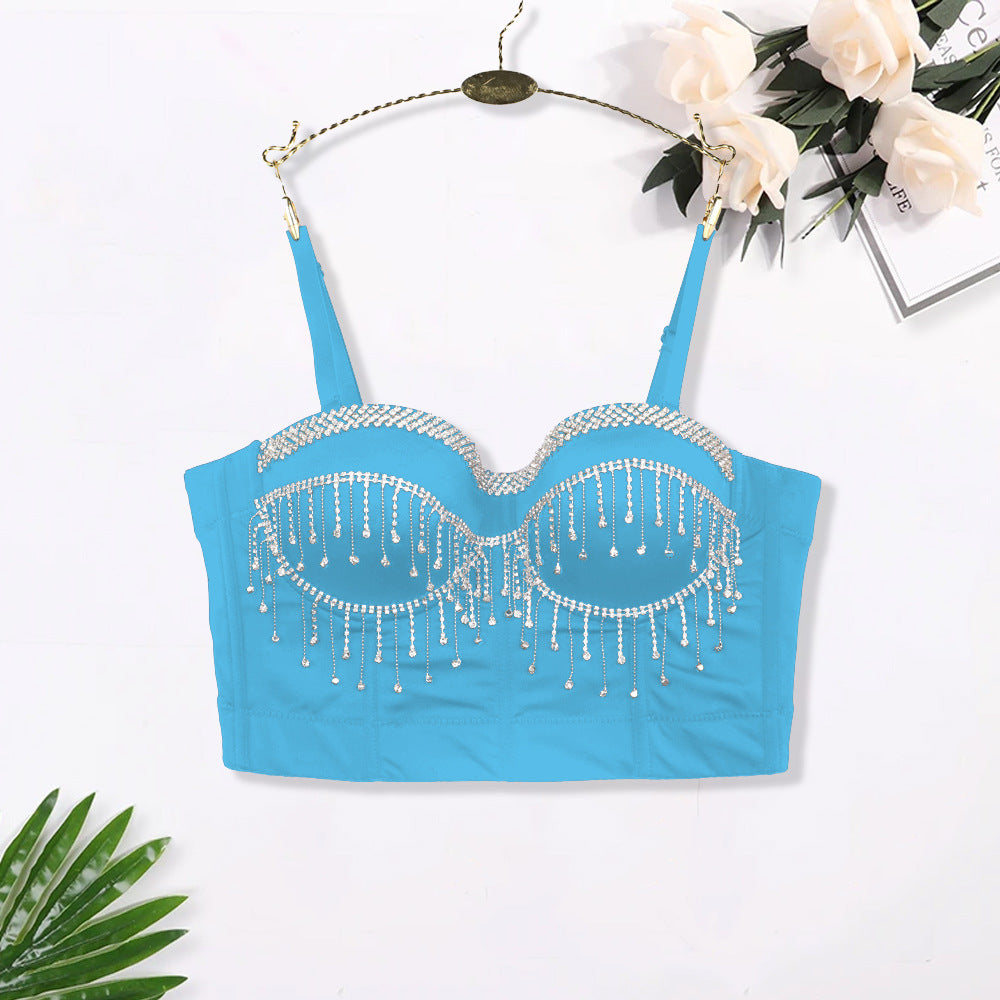Rhinestone Corset with Elegant Detailing