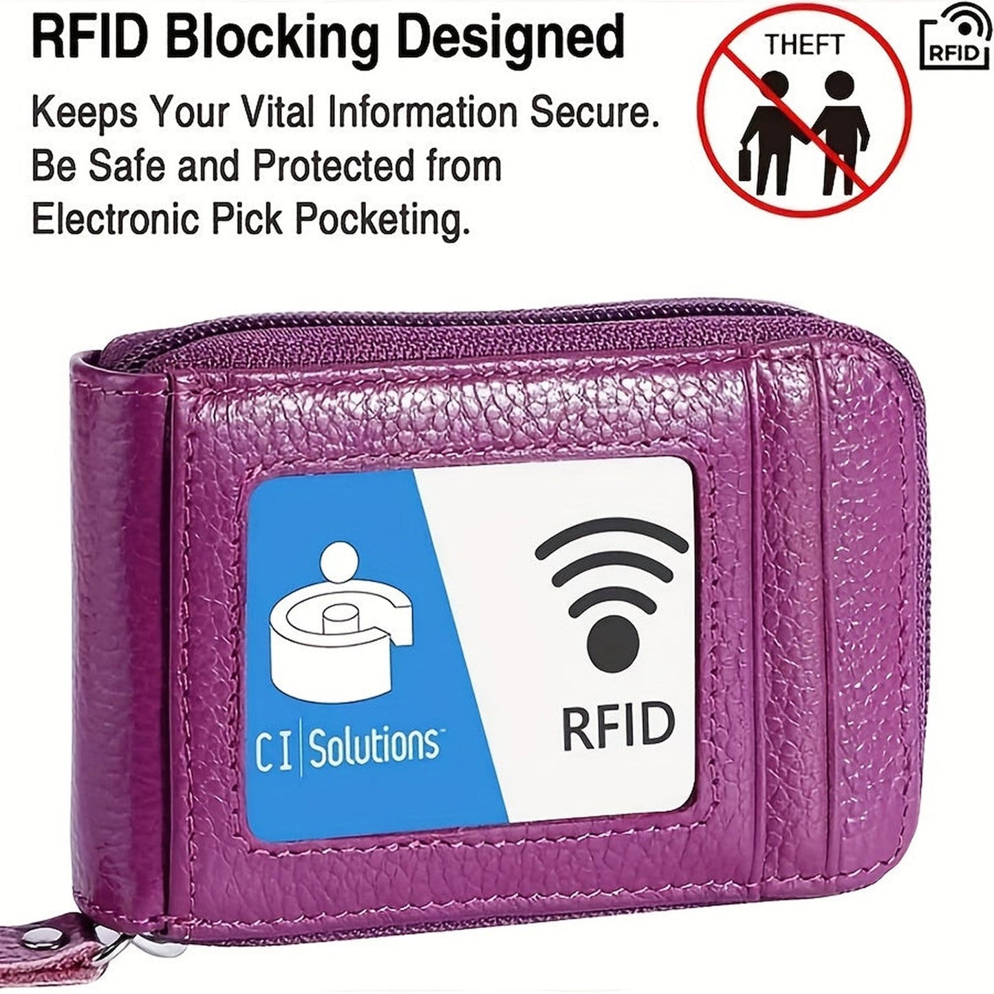 RFID Blocking Wallet For Women Stylish & Safe