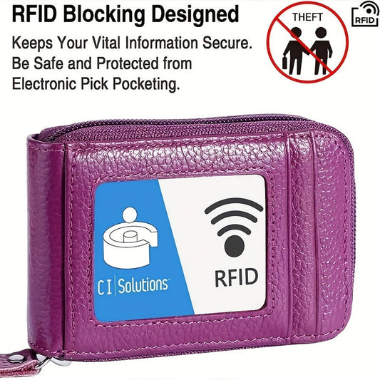 RFID Blocking Wallet For Women Stylish & Safe