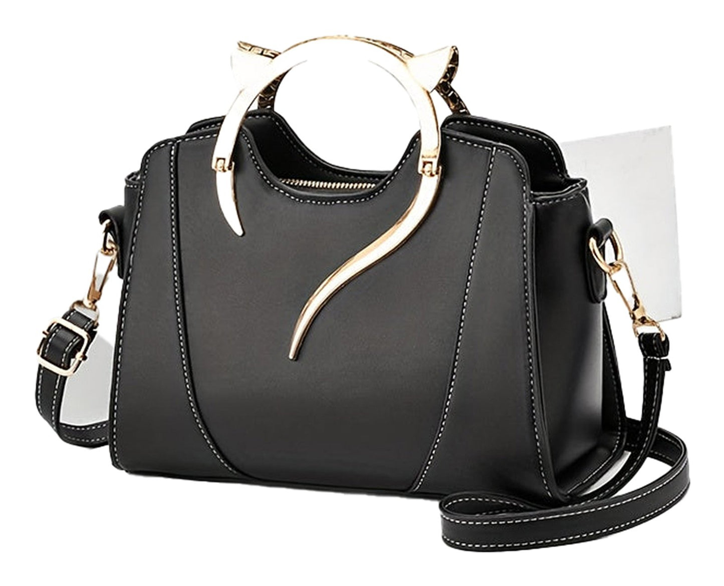 Cat Ear Handle Tote Bag Chic Satchel