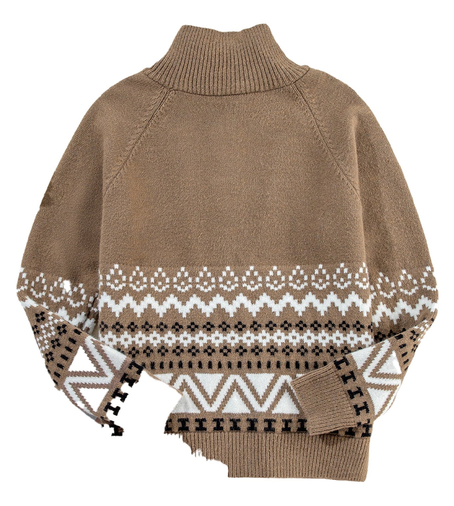 Brown Western Cardigan For Women