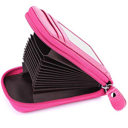 Genuine Leather Credit Card Wallet Stylish & Functional