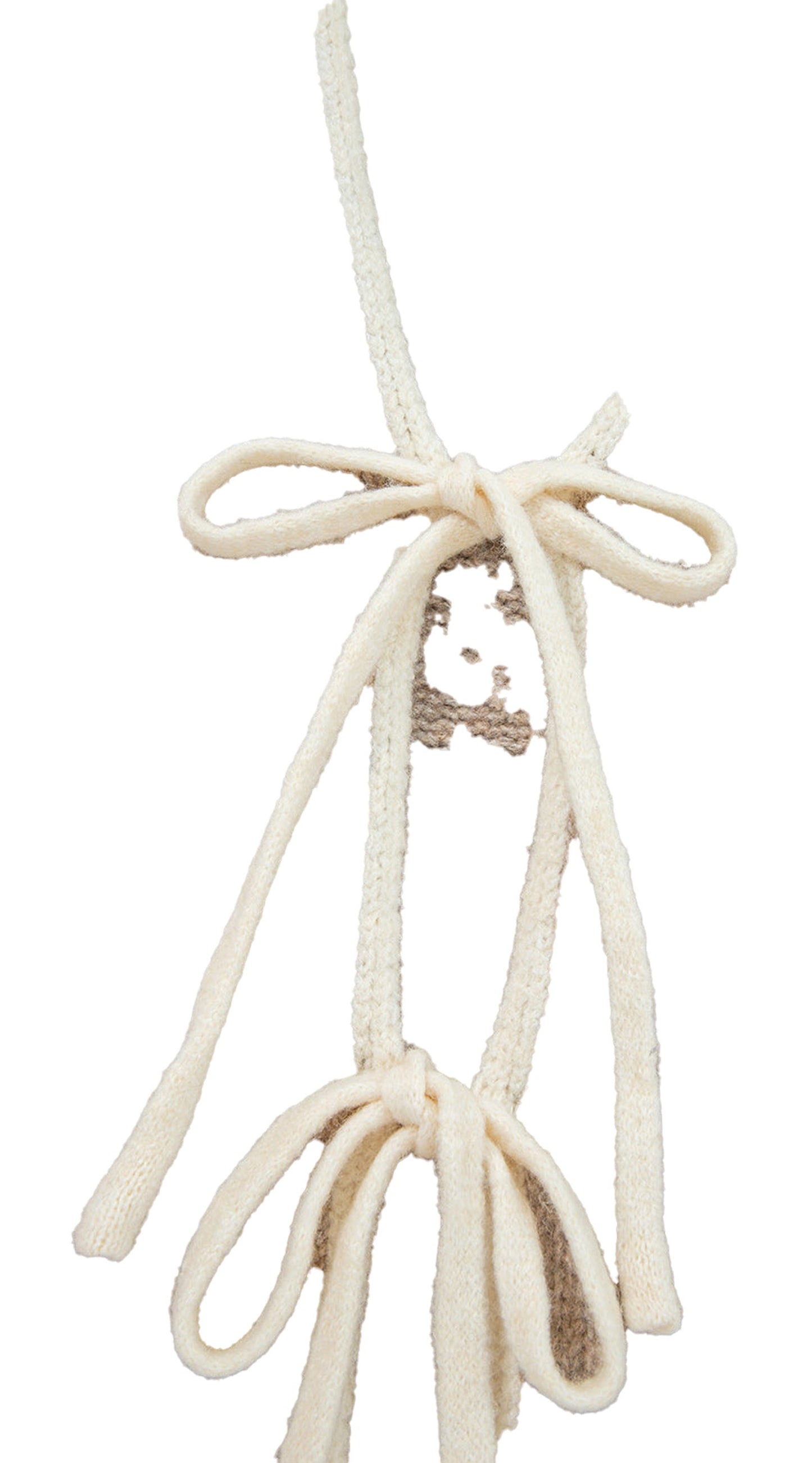 Pale Khaki Tied Front Cardigan