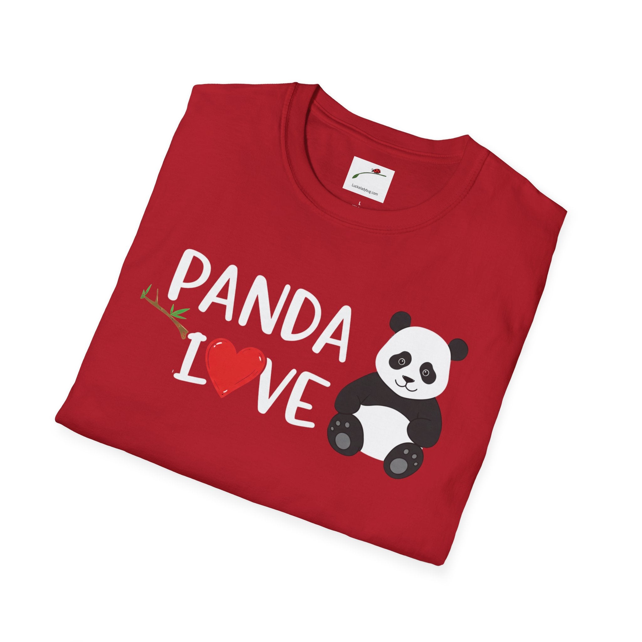 Softstyle Panda Love Shirt Cute & Comfy Tee