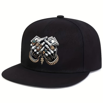 Dollar Sign Snapback Hat Trendy Style