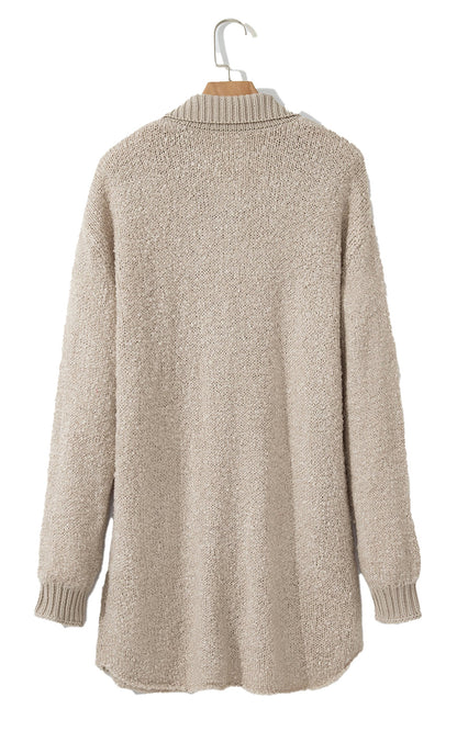 Jet Stream Collared Button Up Cardigan