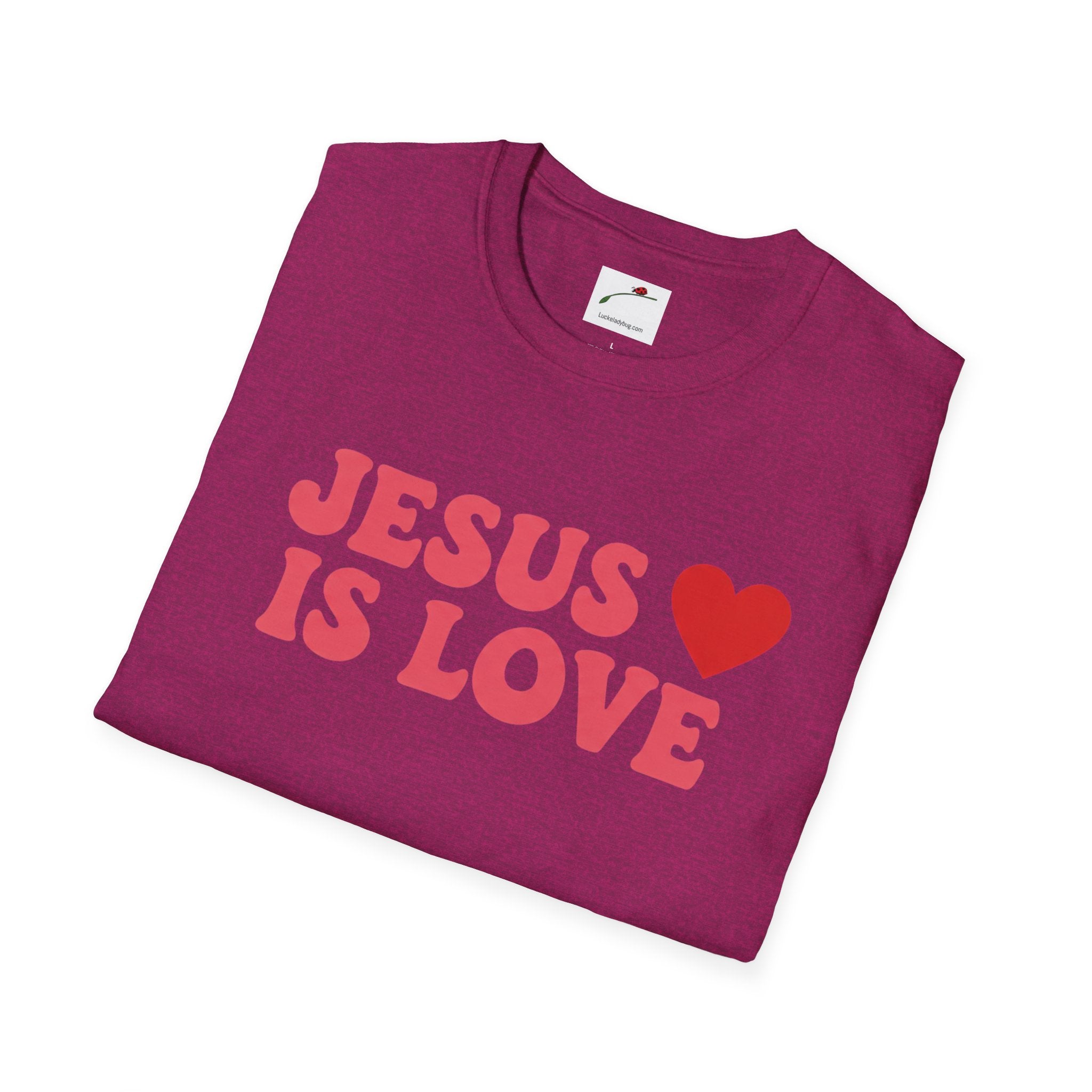Love White Graphic T-Shirt