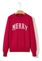 Fiery Red Christmas Sweater For Festive Cheer