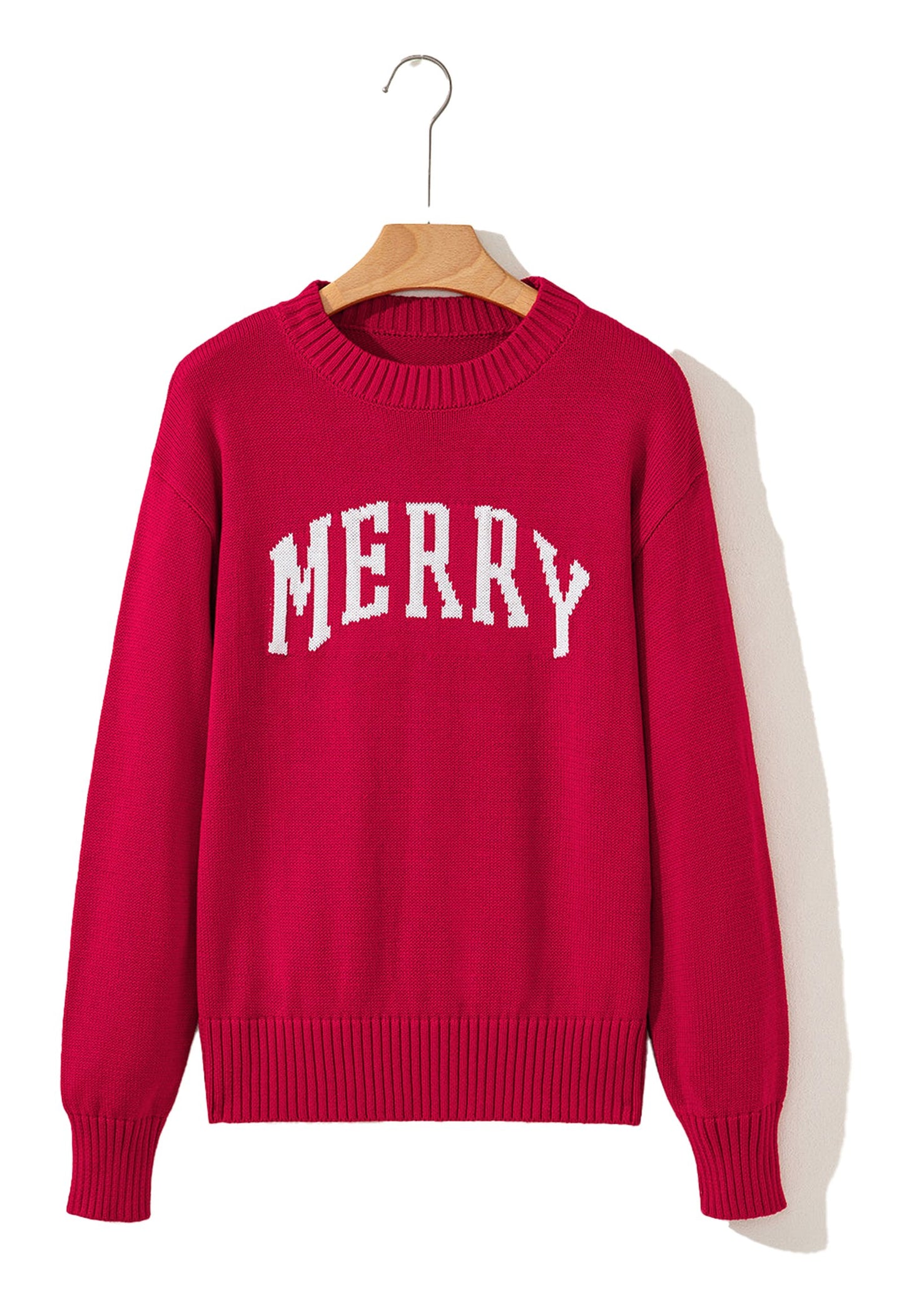 Fiery Red Christmas Sweater For Festive Cheer