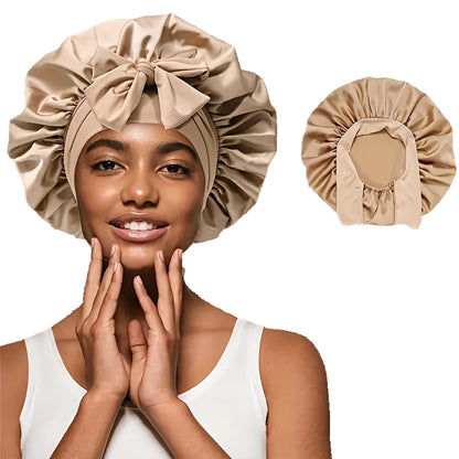 Adjustable Satin Bonnet For Women