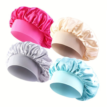 Satin Bonnet Set For Women 4 Colors