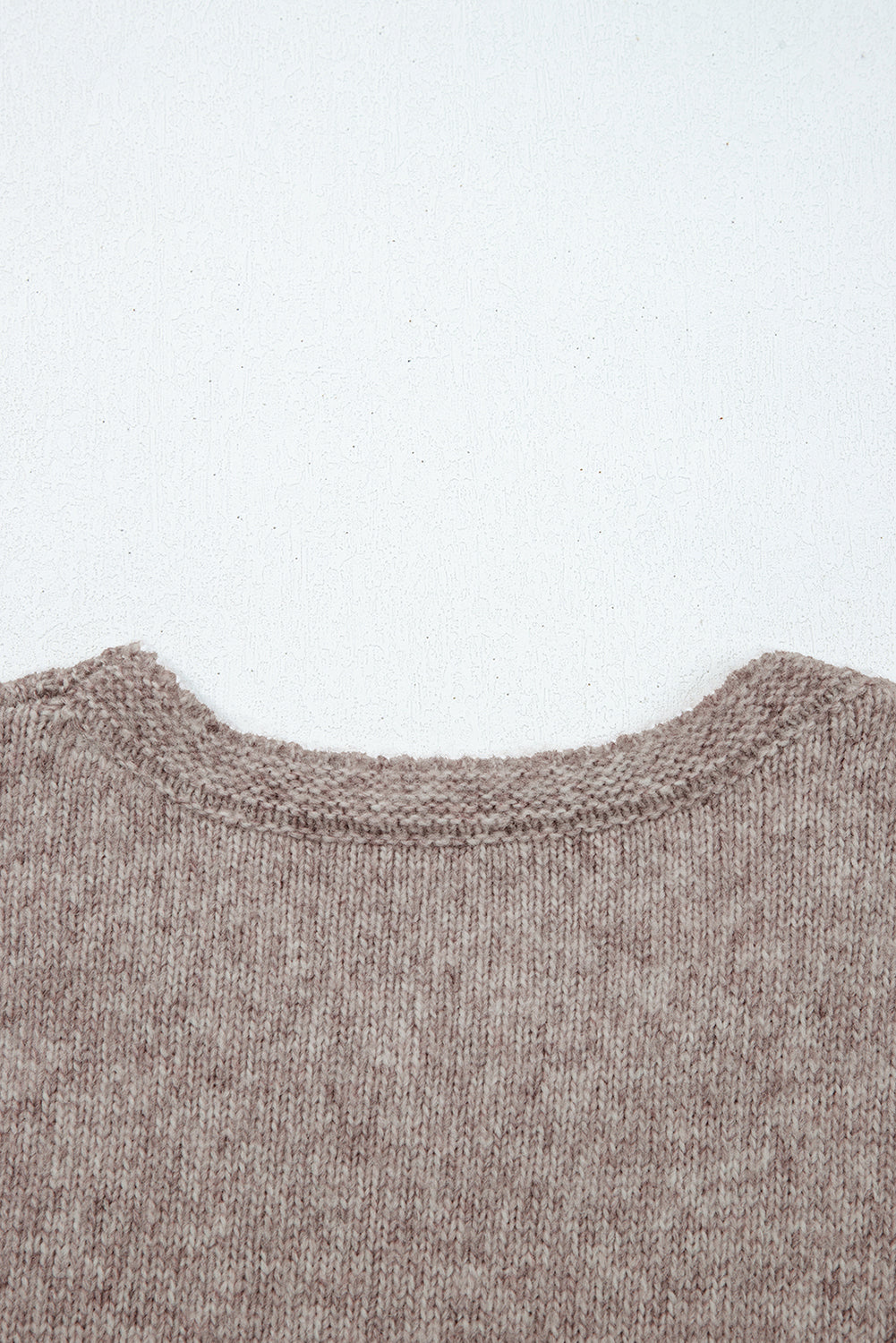 Gray Dot Detail Sweater For Trendy Style