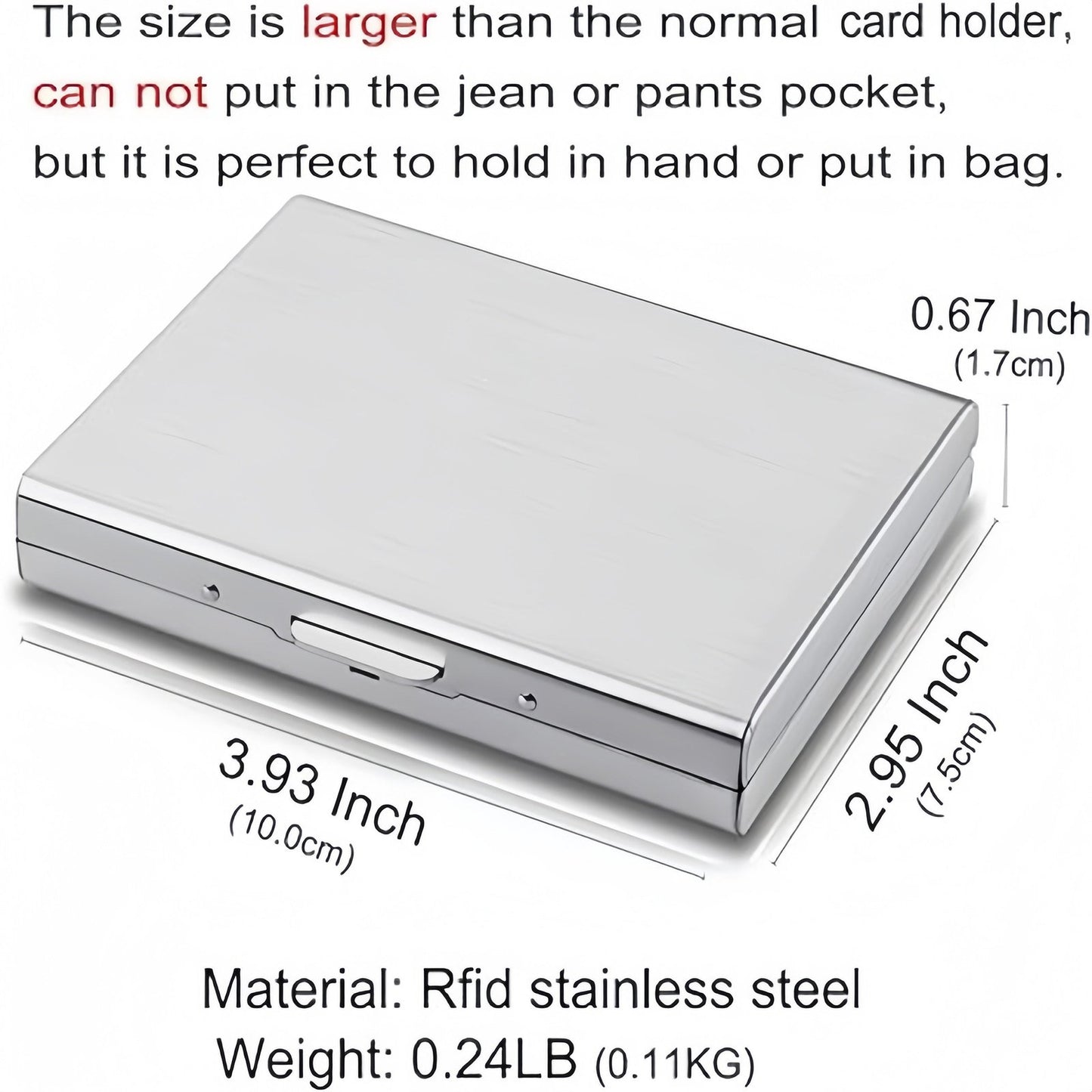 RFID Blocking Credit Card Holder Stylish & Secure