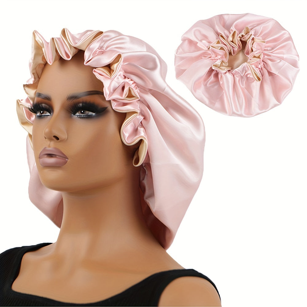 Reversible Satin Bonnet For Curly Hair