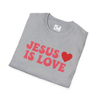 Love White Graphic T-Shirt
