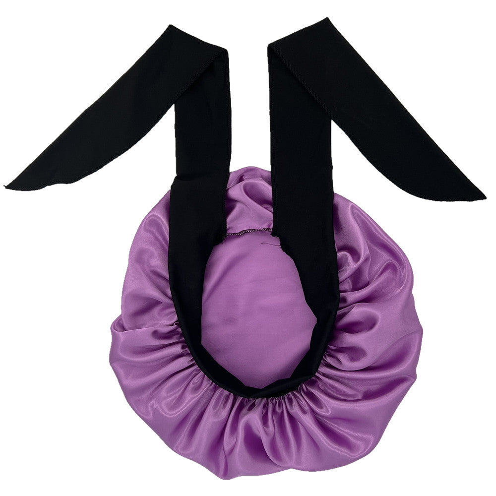 Jumbo Satin Sleep Bonnet For Hair Care