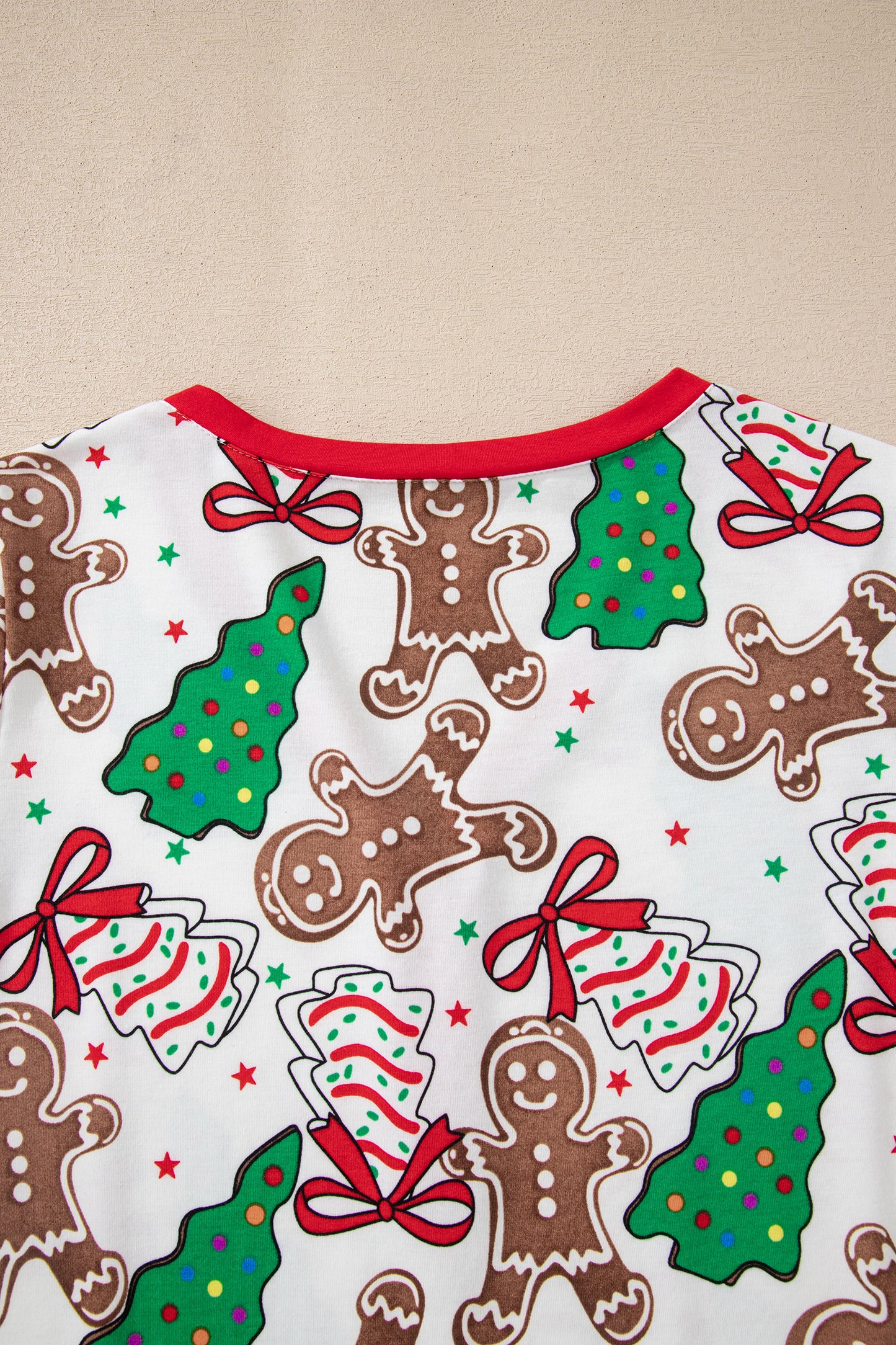 White Christmas Lounge Set For Women