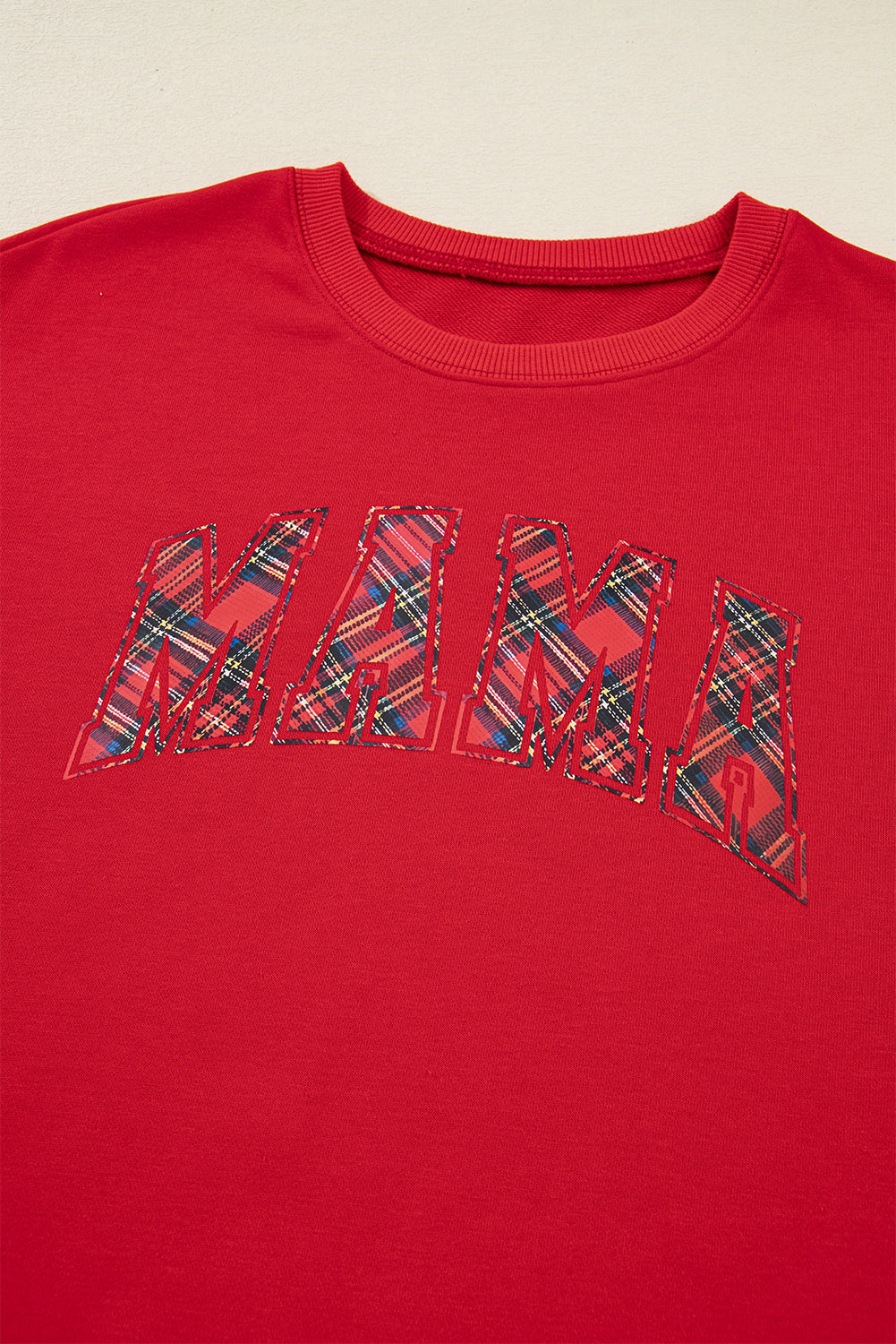 Red Plaid Christmas Lounge Set