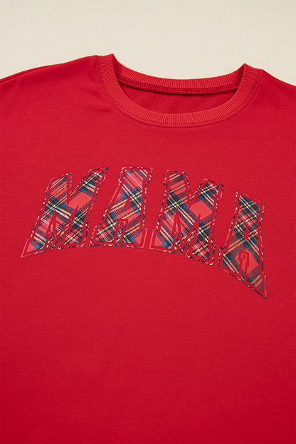 Red Plaid Christmas Lounge Set