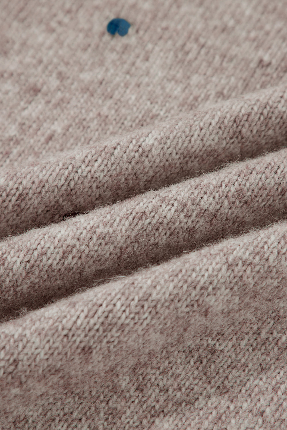 Gray Dot Detail Sweater For Trendy Style