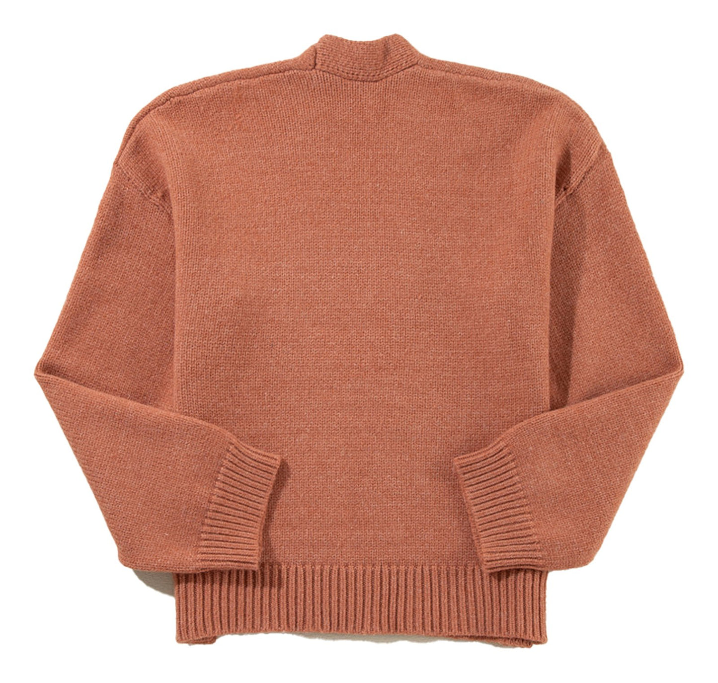 Beige Cropped Cardigan For Women