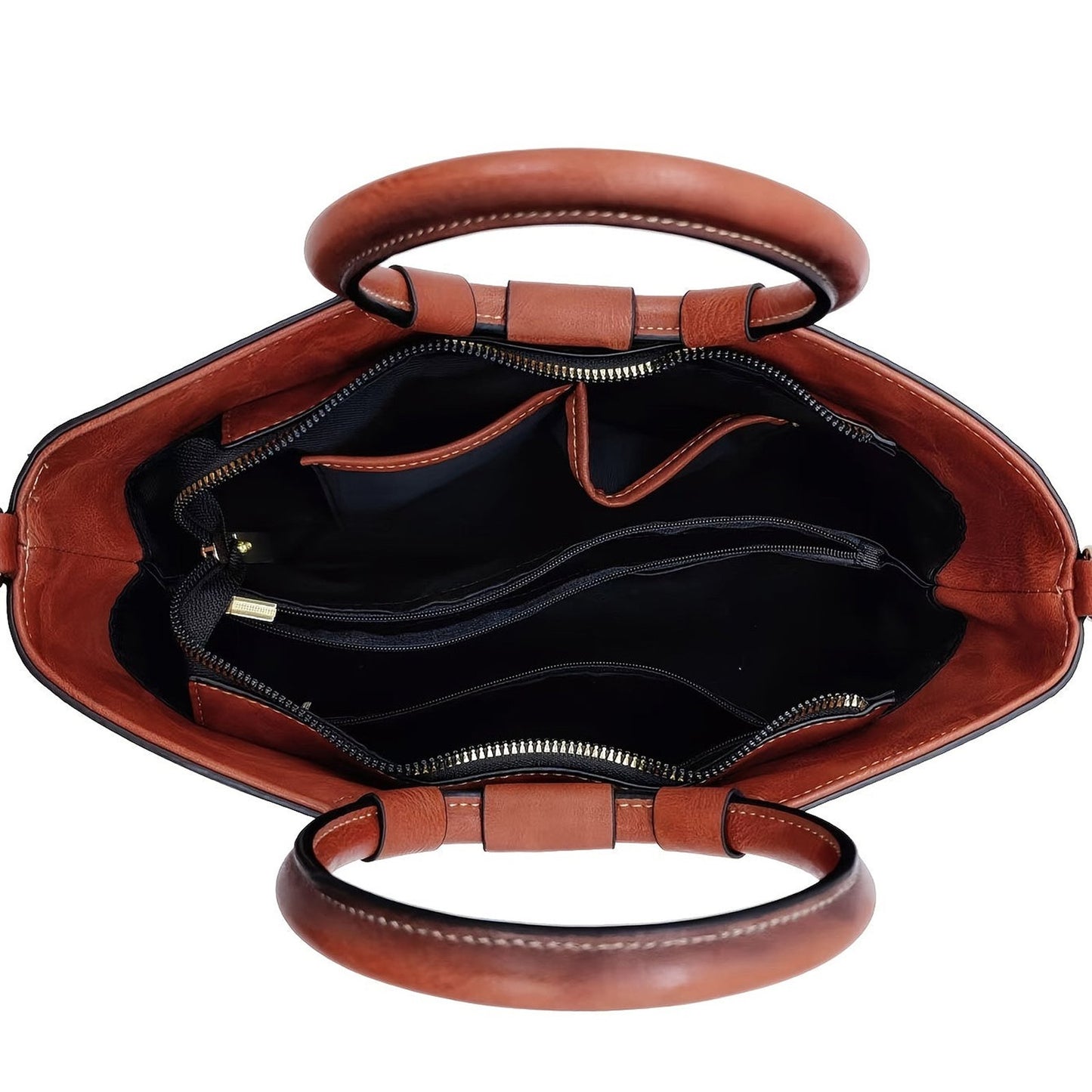 Vintage Flower Embossed Tote Bag